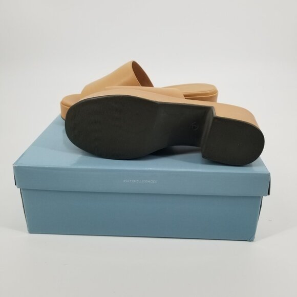 Seychelles Buttery Leather Vacchetta Platform Sandals Size 7 Med. (Never Worn) - Picture 9 of 11